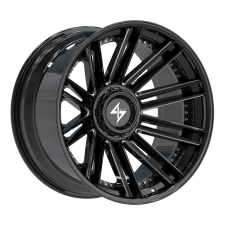SENTALI BARREL FORGED XTREME BFX3 (Gloss Black Lip / Gloss Black Milled Centre) Wheels