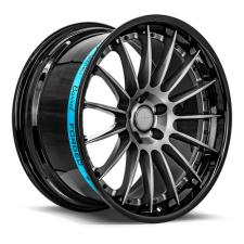 Sentali Barrel Forged SB2 (Gloss Black Lip / Matte Gunmetal Centre) Wheels