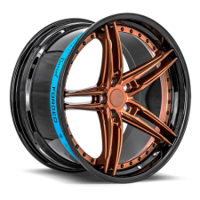 Sentali Barrel Forged SB3 (Gloss Black Lip / Gloss Bronze Centre) Wheels