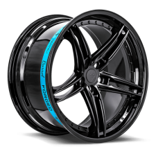 Sentali Barrel Forged SB3 (Gloss Black Lip / Matte Black Centre) Wheels