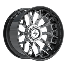 SENTALI BFX BFX2 (Gloss Black Lip / Chrome Centre) Wheels