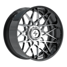 SENTALI BFX BFX5 (Gloss Black Lip / Chrome Centre) Wheels