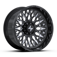 Sentali Forged SF6BM (Gloss Black Milled) Wheels