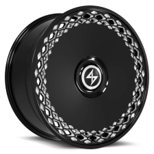 Sentali Luxx Coral Reef (Gloss Black Milled) Wheels