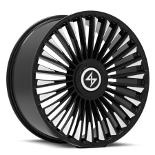 Sentali Luxx Turbine (Gloss Black Milled Tips) Wheels