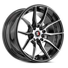 SPEC-1 RACING SP-77 (Gloss Black + Machined) Wheels