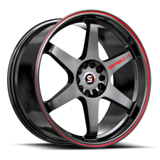 SPEC-1 RACING SPT-33 (Gloss Black / Red Line) Wheels
