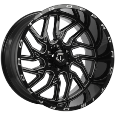 TIS Wheels 544 (Gloss Black - Milled Edge) Wheels