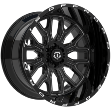 TIS Wheels 560 (Gloss Black - Milled Edge) Wheels