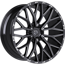 TIS Wheels 566 (Gloss Black - Milled Edge) Wheels