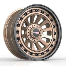 VORTEK VRD-702 (Matte Bronze Black Bolts / Lip) Wheels
