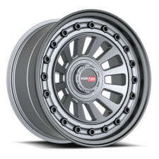 VORTEK VRD-702MTBB (Matte GunMetal Black Bolts / Lip) Wheels