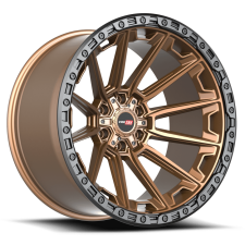 VORTEK VRT-601 (Matte Bronze With Black Bead Ring) Wheels