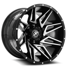 XF OFFROAD XF-218 (Gloss Black Machined) Wheels