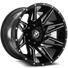 XF OFFROAD XF-218 (Gloss Black Milled) Wheels
