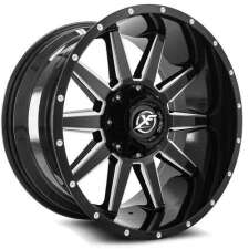 XF OFFROAD XF-219 (Gloss Black Milled) Wheels