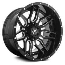 XF OFFROAD XF-222 (Gloss Black Milled) Wheels