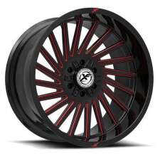 XF OFFROAD XF-239GBMRED (Gloss Black Milled Red) Wheels